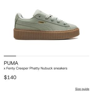 PUMA Women's Fenty Creeper Sneakers - Green